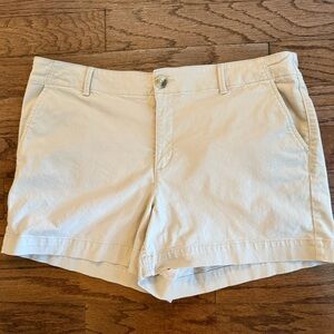 LOFT Women's Twill Khaki Shorts